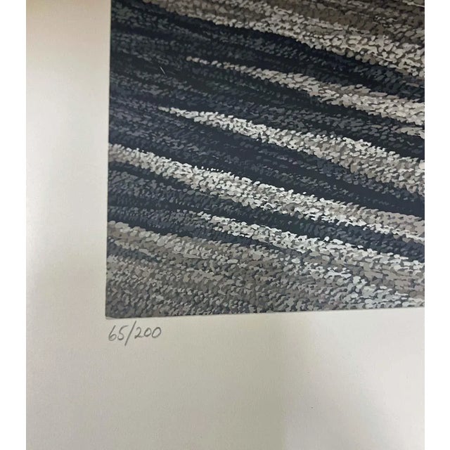 Dallas John "Vette I" Signed & Numbered Serigraph Art Print Vintage Car Corvette For Sale - Image 4 of 4