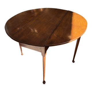 Late 18th Century American Antique Drop Leaf Table For Sale
