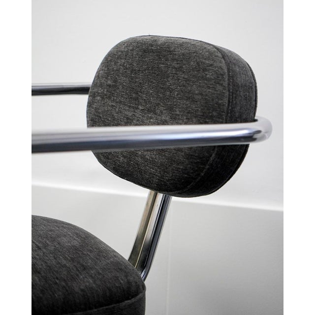 Vintage Space Age Chair in Chrome, 1970s For Sale - Image 3 of 6