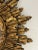 1940s Rare 1940s French Big 24" Convex Gold Gilt Sunburst Starburst Mirror For Sale - Image 5 of 10
