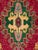 Red Small Handmade Persian Style Accent Rug For Sale - Image 8 of 18