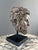 Metal Unknwon, Sculptural Bust on a Base, 1800s, Bronze For Sale - Image 7 of 10