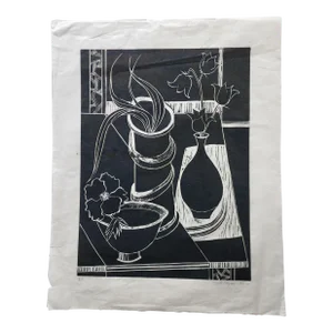 Monty Colgren 2003 Black and White Still Life Lithograph