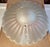 Vintage Art Deco Nautical Frosted Glass Ceiling Light Shade – Fluted 11.25” Coastal Flush Mount Globe For Sale - Image 10 of 11