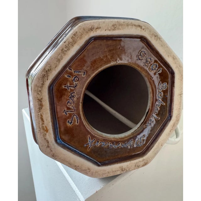 Stoneware Lamp by Einar Johansen for Søholm, Denmark, 1960s For Sale - Image 6 of 7