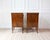 Pair of Italian 18th Century Walnut Bedside Chests with Carved Fluted Drawers For Sale - Image 10 of 11