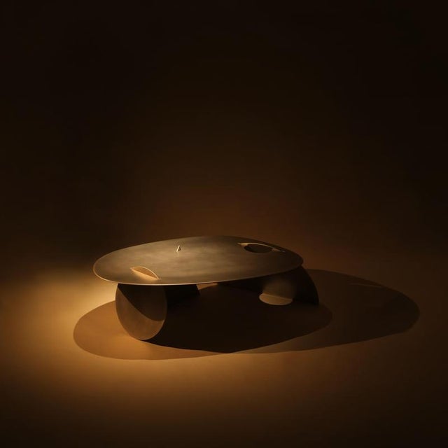 Alignment Aluminium Coffee Table by Bureau of Entropy For Sale - Image 4 of 14