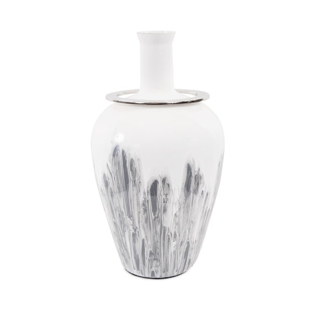 2020s Albrecht Thin Necked Glass Vase- Medium For Sale - Image 5 of 11