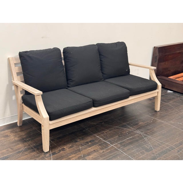 Contemporary Pottery Barn Belmont Sofa, Outdoor For Sale - Image 3 of 12