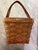 1980s 1993 Longaberger Split Wood Wall Hanging Bakset For Sale - Image 5 of 5