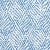 Traditional Schumacher Duma Diamond Fabric in Blue For Sale - Image 3 of 3