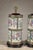 Wood 1980s Hand-Painted Rose Medallion Table Lamps with Court Scenes and Birds - a Pair For Sale - Image 7 of 12
