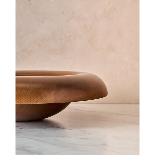 Decorative "Rond Bowl" in Beech Wood by Colin King Studio for Audo Copenhagen For Sale - Image 4 of 7
