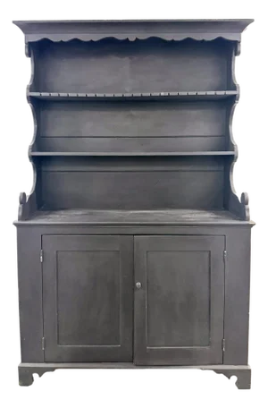 Antique 19th Century Country Farmhouse Primitive Hutch Welsh Dresser