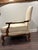 Shabby Chic Ethan Allen Oversized Chairs. A Pair of Versailles' Line Bergere' Lounge Chair For Sale - Image 3 of 6