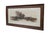 Victorian Antique Panoramic Country Farmhouse Church Steeple River Landscape Etching 30" For Sale - Image 3 of 13