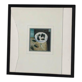 Modern Framed Mussels Still Life Wall Art For Sale