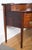 Brown English Flame Mahogany Serpentine Sideboard With Satinwood Inlay, Late 18thC / Early 19thC For Sale - Image 8 of 9