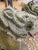 Pair of Antique Carved Granite Lion Heads For Sale In San Antonio - Image 6 of 12