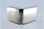 Plain Silver Matchbook with Gold Interior and Hinged Lid For Sale - Image 5 of 11