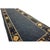 Royal Blue 1920s Blue Deep Field Traditional East Asian Chinese Peking Hallway Gallery Rug For Sale - Image 8 of 10