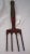 Red Antique Wooden Handled Garden Fork Made in England For Sale - Image 8 of 9