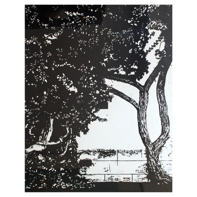 Jolanta Babicz, The Garden, 2009, Linocut For Sale