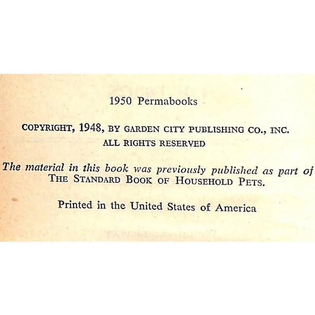 Traditional "The Care and Handling of Dogs" 1950 Baird, Jack For Sale - Image 3 of 12