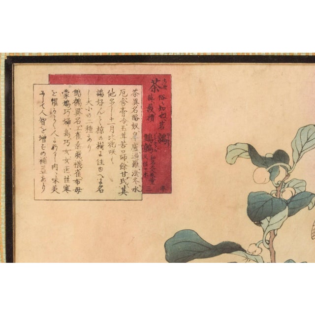 Woodblock with Birds For Sale - Image 3 of 10