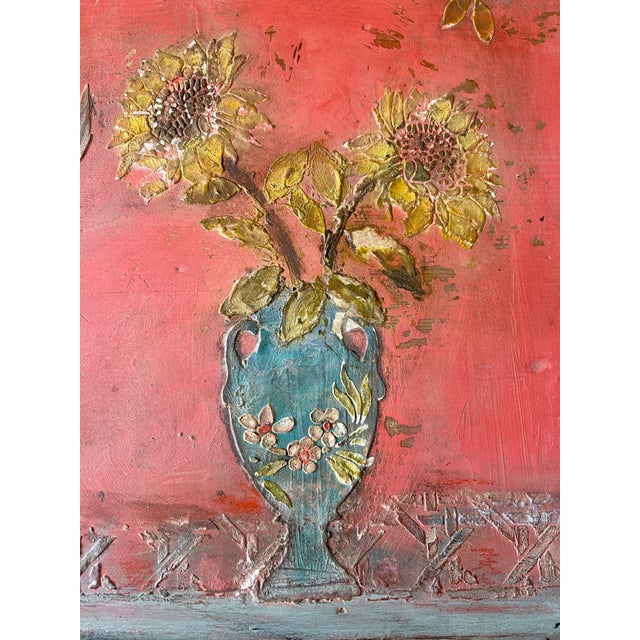 Red Vintage Painted Coffee Table, 1970s For Sale - Image 8 of 11