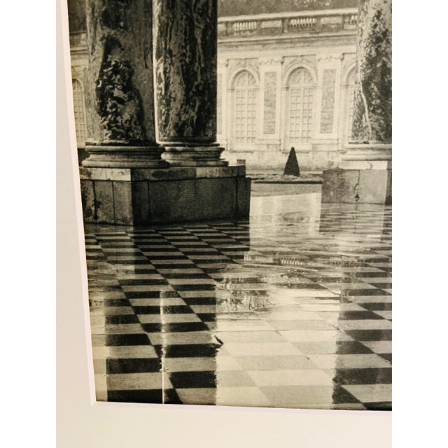 Vintage French Photograph Versailles Petit Trianon Print For Sale - Image 4 of 7