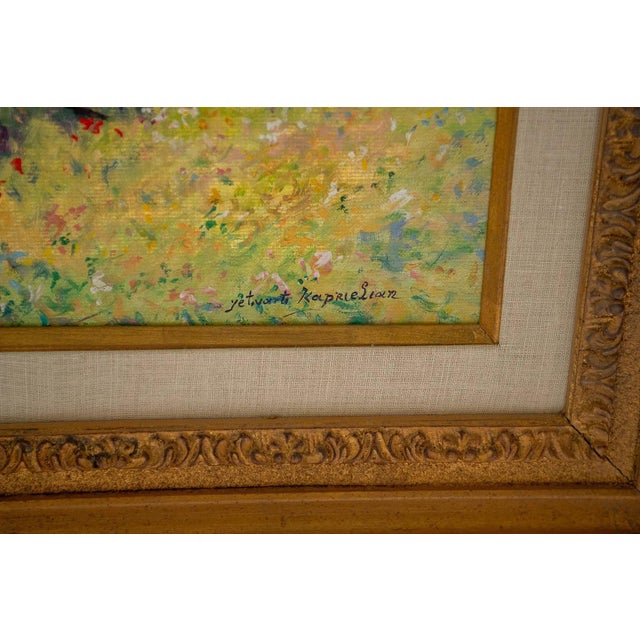 Coastal Mid 20th Century Jean Kaprielian - Breton Coastal Landscape (Douarnenez), Oil on Canvas For Sale - Image 3 of 4