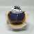 Mid-Century Modern Vintage Blue Table Lighter in Murano Sommerso Glass by Flavio Poli for Seguso, 1960s For Sale - Image 3 of 7