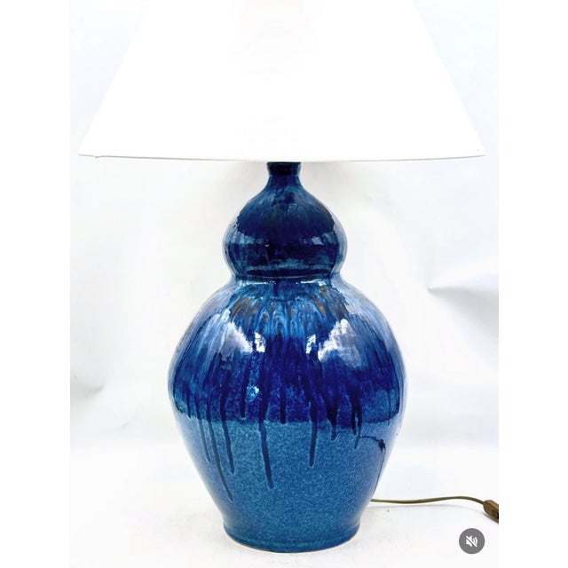 Ceramic Stoneware Lamp Base from Saint Amand en Puisaye, Normandy, 1970s For Sale - Image 7 of 7