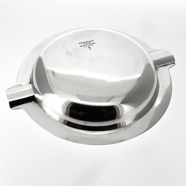 Tiffany & Co. Modernist Sterling Silver Cigar / Cigarette Ashtray For Sale - Image 14 of 18