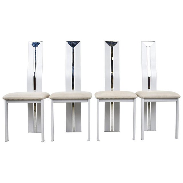 Vintage Postmodern Dining Chairs, 1980s, Set of 4 For Sale - Image 12 of 12