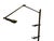 A sublime modern easel floor lamp designed by Windsor Smith for Arteriors. The lamp is perfectly suited for displaying...