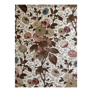 Michael Smith Dahlia - Nightfall Jasper Linen Blend Fabrics 2 6/8 Yards For Sale