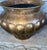 1960s Mid-Century Italian Hammered Brass Swirl Jardinière by Egidio Casagrande - Model 1010 For Sale - Image 5 of 12