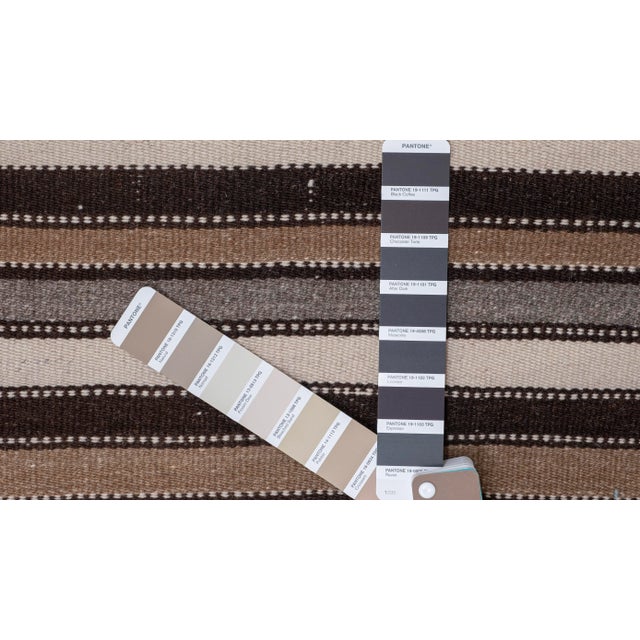 Vintage Turkish Extra Long Kilim Runner -Runner 1'10" X 23'10" For Sale - Image 9 of 10