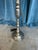 Metal 1940s French Nickel-Plated Floor Lamps With Hexagonal Shaped Bases - a Pair For Sale - Image 7 of 18