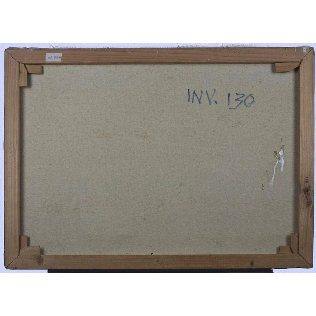 Contemporary Leo Guida, Microworlds, Mixed Media on Canvas, 1970s For Sale - Image 3 of 4