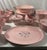 Mid-Century Modern Statement 1958 Mid-Century Modern Taylor, Smith & Taylor "Dwarf Pine" Versatile Pink China Dinnerware Set - 73 Pieces For Sale - Image 3 of 12