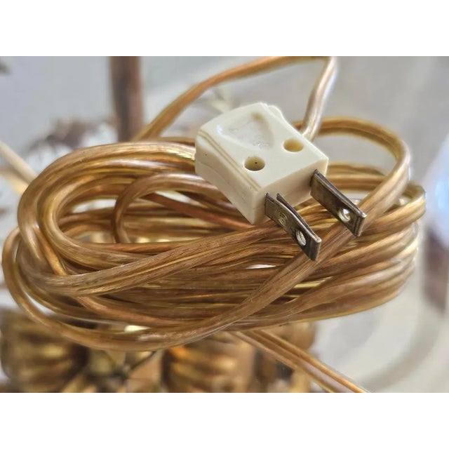 1960s Mid Century Hollywood Regency Gold Gild Floor Lamp For Sale - Image 18 of 18