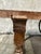 19th Century Spanish Walnut Center Table With Iron Stretcher Support Turned Legs For Sale - Image 4 of 12