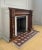 Antique Hand Carved Walnut Mantel For Sale In New York - Image 6 of 9