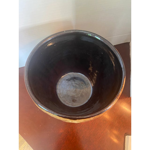 Robinson Ransbottom Cachepot in the Sun and Moon Pattern For Sale In Charlotte - Image 6 of 7