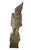 Vintage Cast Stone Pierrot Garden Statue on Pedestal For Sale In West Palm - Image 6 of 12