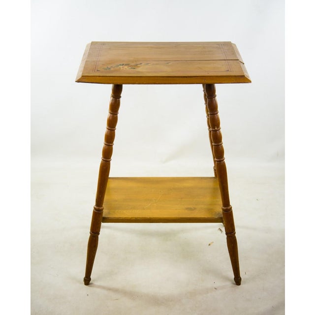 Vintage American Rustic Pine Occasional Table Chairish