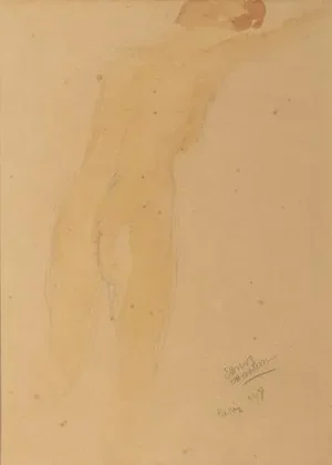 Carlos Carneiro, Figure, Mixed Media on Paper